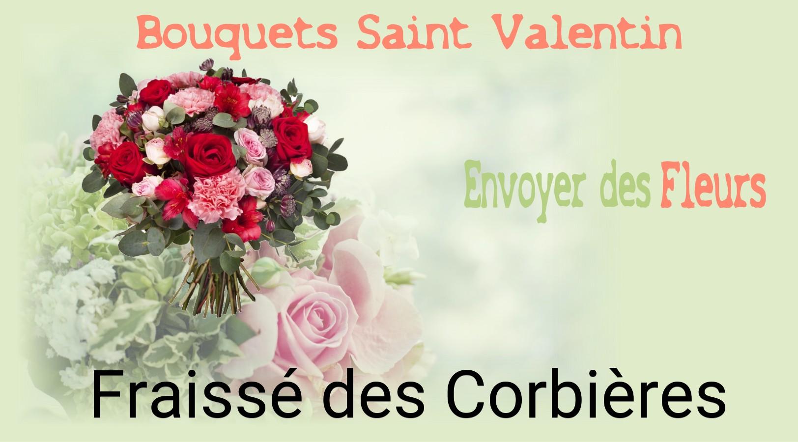 Roses de Saint-Valentin livrées à Fraissé-des-Corbières